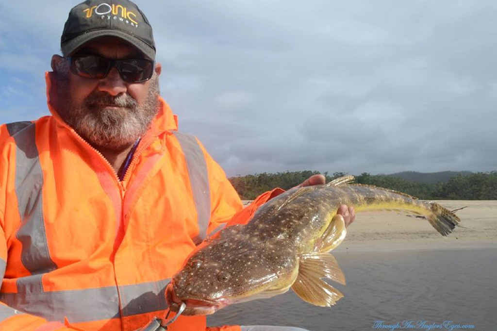 Graham Western nailed this cracking 70.5cm flathead on a deep diving hard body to take out longest flattie at the Corio Bay Classic this year. Graham Western nailed this cracking 70.5cm flathead on a deep diving hard body to take out longest flattie at the Corio Bay Classic this year.
